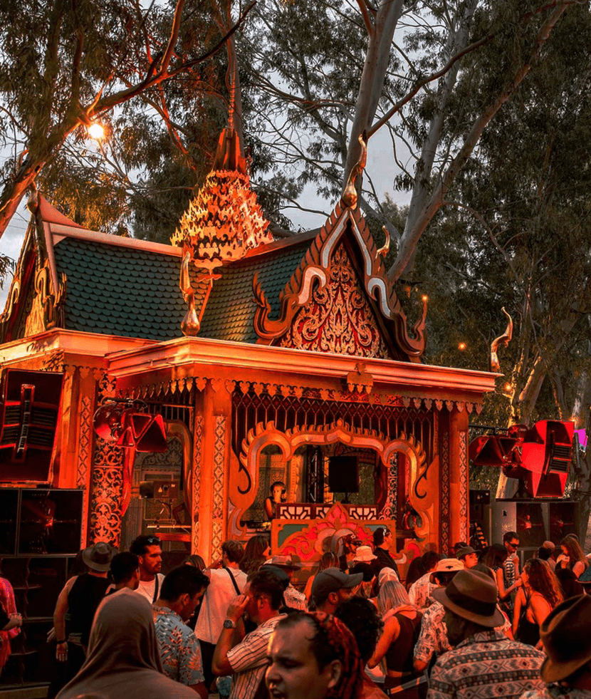 Baziques iconic Thai Temple, designed by Carin Dickson - Artescape